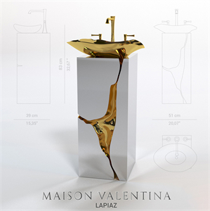 Lapiaz washbasin from Maison Valentina